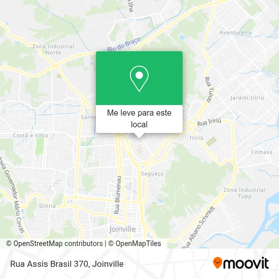 Rua Assis Brasil 370 mapa