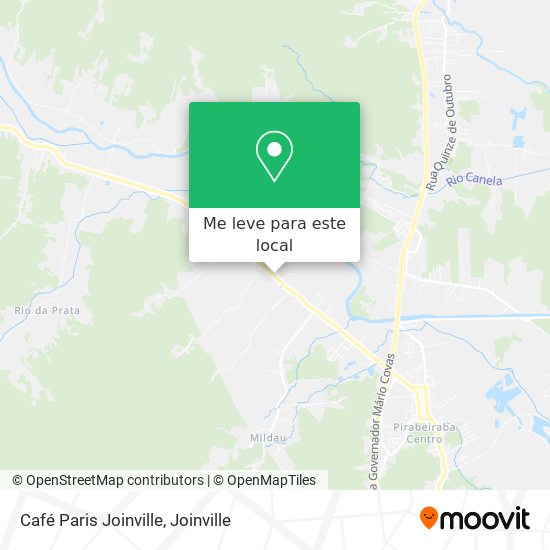 Café Paris Joinville mapa