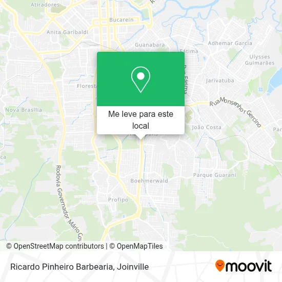 Ricardo Pinheiro Barbearia mapa