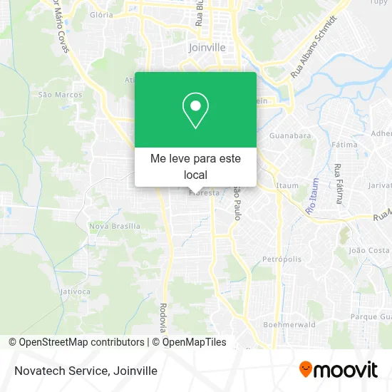 Novatech Service mapa