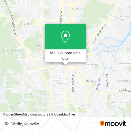 Rb Cárdio mapa