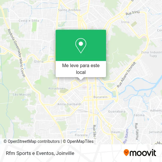 Rfm Sports e Eventos mapa