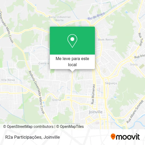 R2a Participações mapa