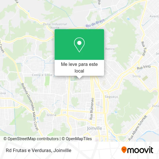 Rd Frutas e Verduras mapa