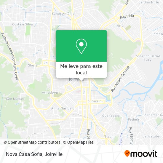 Nova Casa Sofia mapa
