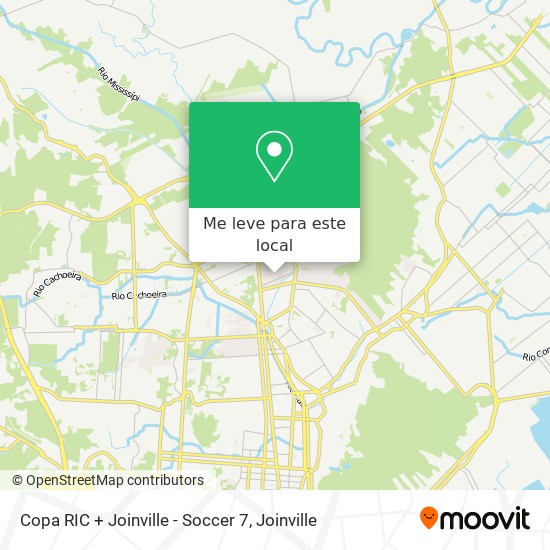 Copa RIC + Joinville - Soccer 7 mapa