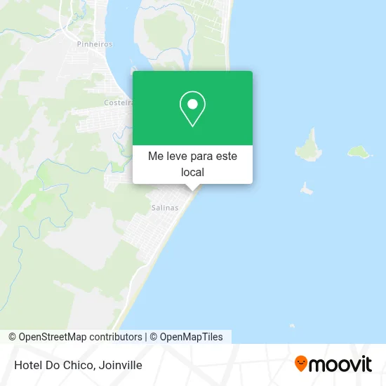Hotel Do Chico mapa