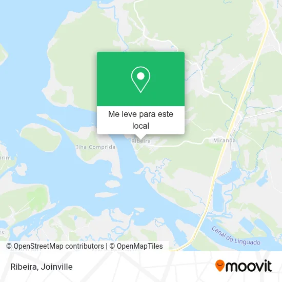 Ribeira mapa