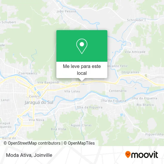 Moda Ativa mapa