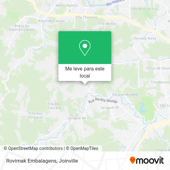 Rovimak Embalagens mapa
