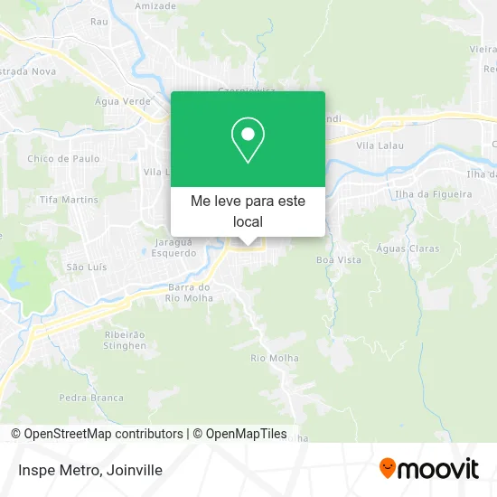 Inspe Metro mapa