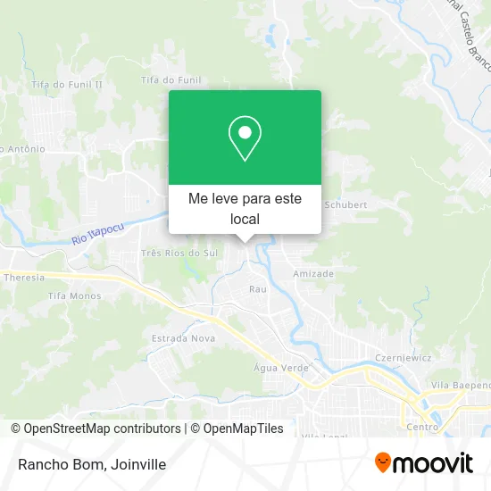 Rancho Bom mapa