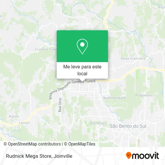 Rudnick Mega Store mapa