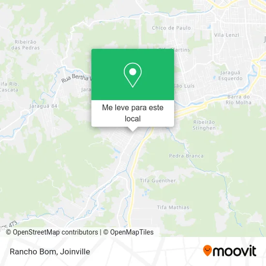Rancho Bom mapa