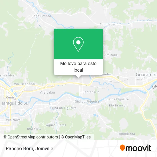Rancho Bom mapa