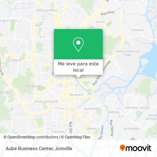 Aubé Business Center mapa