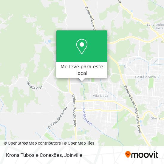 Krona Tubos e Conexões mapa