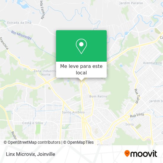 Linx Microvix mapa