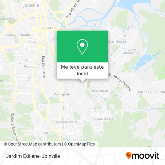Jardim Edilene mapa
