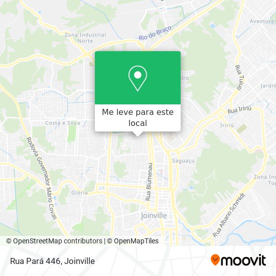 Rua Pará 446 mapa