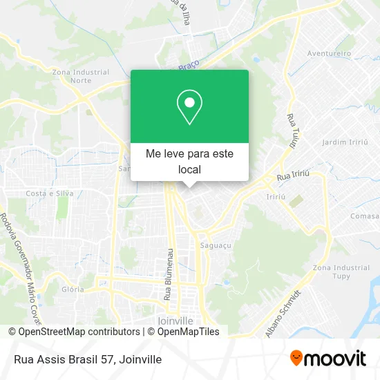 Rua Assis Brasil 57 mapa