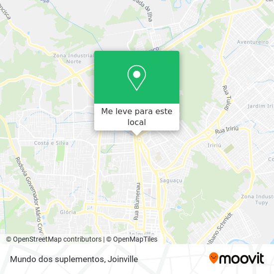 Mundo dos suplementos mapa
