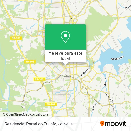 Residencial Portal do Triunfo mapa