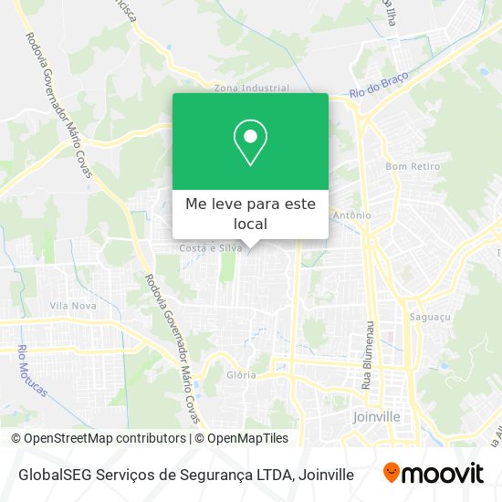 GlobalSEG Serviços de Segurança LTDA mapa