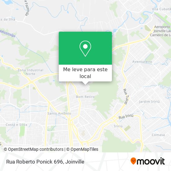 Rua Roberto Ponick 696 mapa