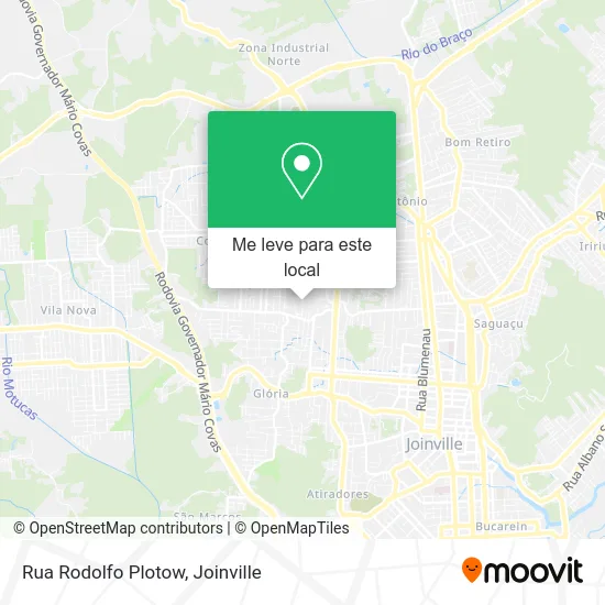 Rua Rodolfo Plotow mapa