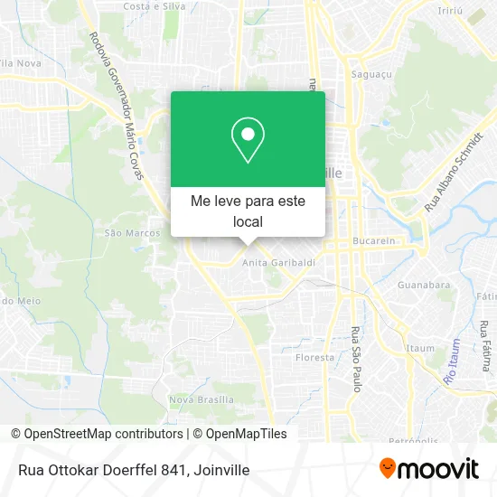 Rua Ottokar Doerffel 841 mapa