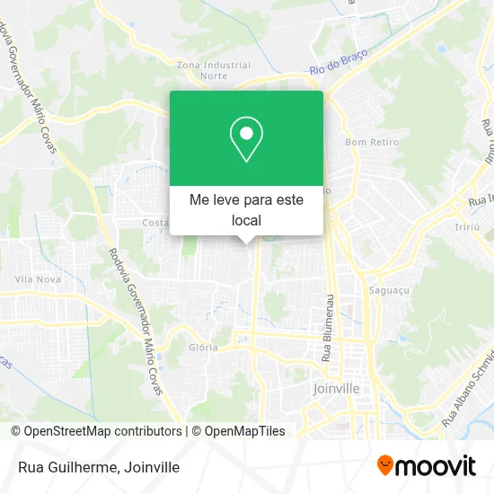 Rua Guilherme mapa