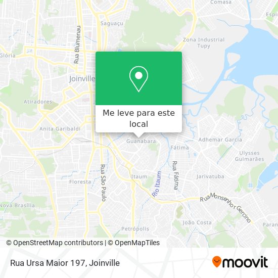 Rua Ursa Maior 197 mapa