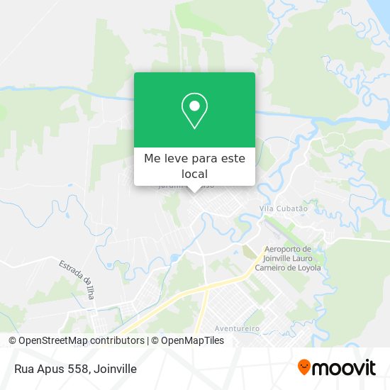Rua Apus 558 mapa