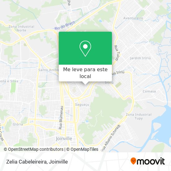 Zelia Cabeleireira mapa