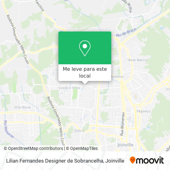 Lilian Fernandes Designer de Sobrancelha mapa