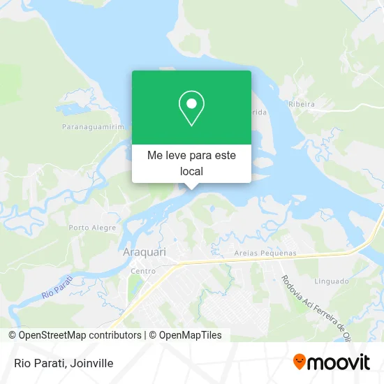 Rio Parati mapa