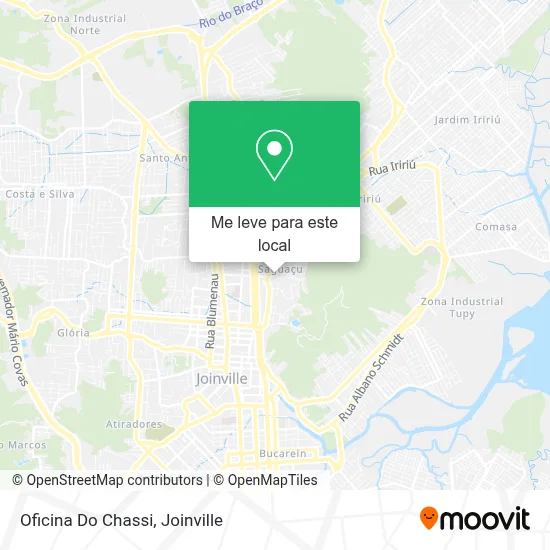 Oficina Do Chassi mapa
