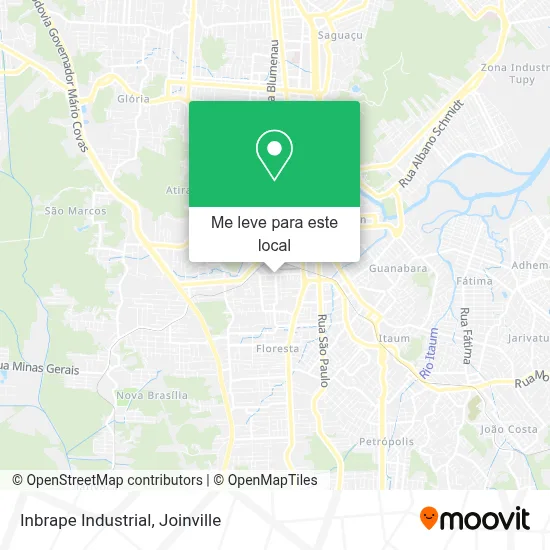 Inbrape Industrial mapa