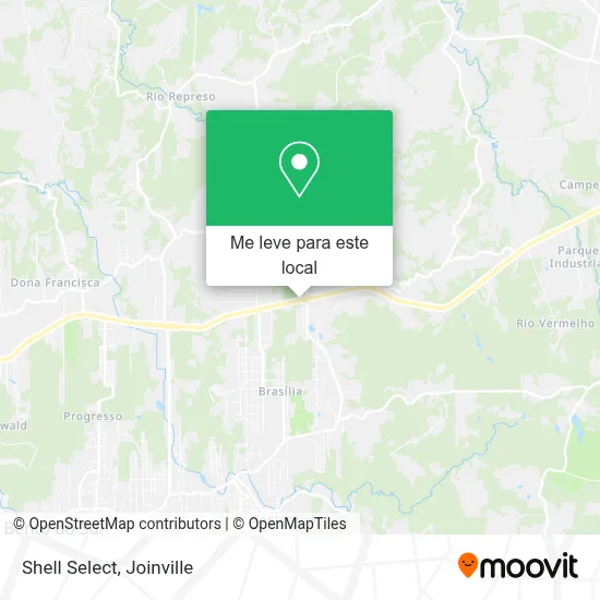 Shell Select mapa