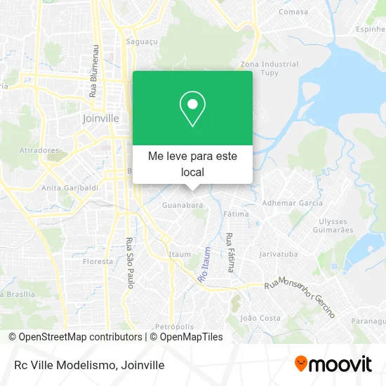 Rc Ville Modelismo mapa