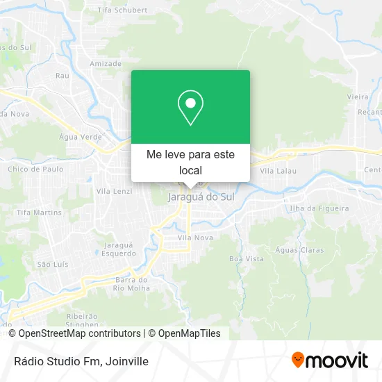 Rádio Studio Fm mapa