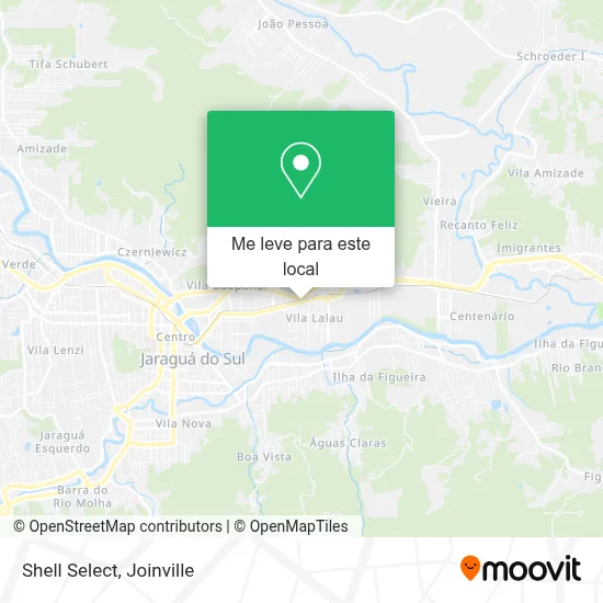 Shell Select mapa