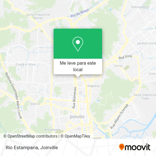 Rio Estamparia mapa