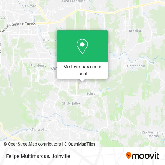 Felipe Multimarcas mapa