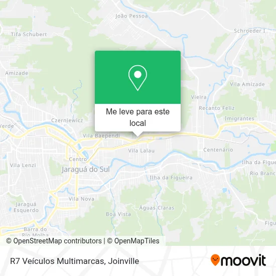 R7 Veículos Multimarcas mapa