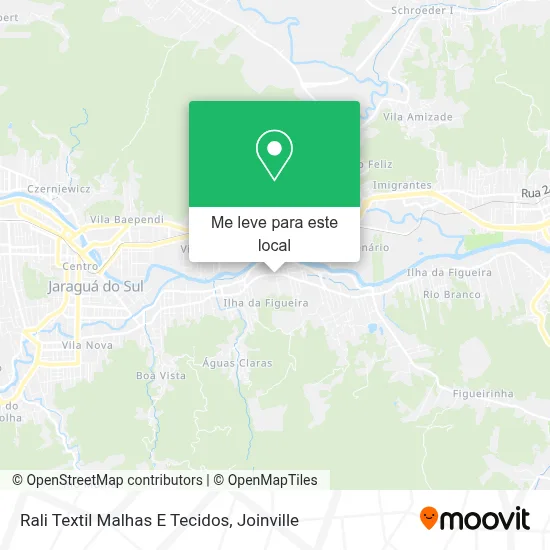 Rali Textil Malhas E Tecidos mapa