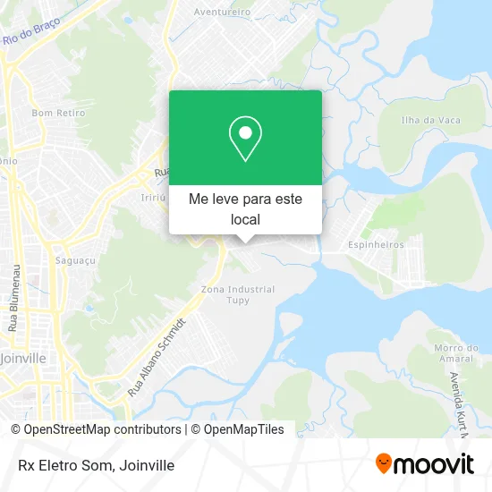 Rx Eletro Som mapa