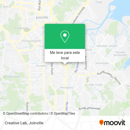 Creative Lab mapa