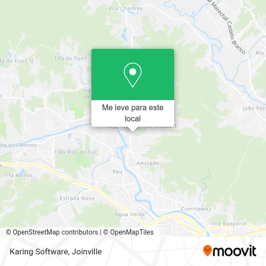 Karing Software mapa